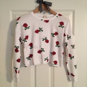 Girls Forever 21 Crop L/S Shirt